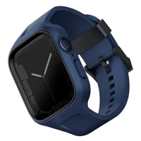 Kryt UNIQ Monos 2in1 Apple Watch Strap + Case Series 4/5/6/7/8/9/SE/SE2 44/45mm. blue/marine blu