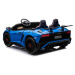 mamido  Detské elektrické autíčko Lamborghini Aventador SV modré