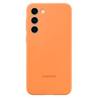 Samsung Silicone Case Galaxy S23+ oranžová