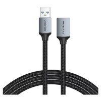 Kábel Vention Extension Cable USB 3.0, male USB to female USB-A,  2m (Black)