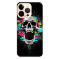 Odolné silikónové puzdro iSaprio - Skull in Colors - iPhone 13 Pro