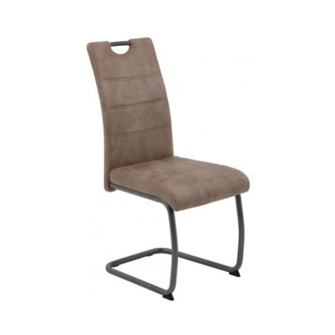 Jedálenská stolička Flora II, béžová vintage látka% Asko