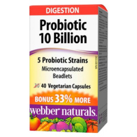 WEBBER NATURALS Probiotiká komplet 10 mld. Bonus 40tbl 40 kapsúl