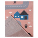Ružový detský koberec 120x170 cm Adventures – Hanse Home