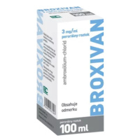 BROXIVAN 6 mg/ml 100 ml