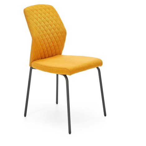Jedálenská stolička K461 horčicovo žltá Halmar