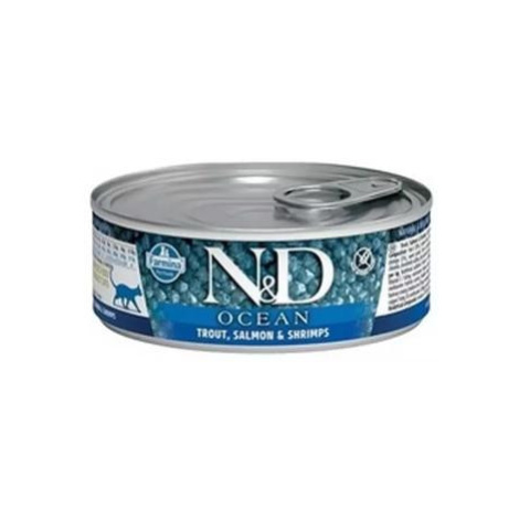 N&D CAT OCEAN TUNA, COD, SHRIMP & PUMPKIN 70 GR