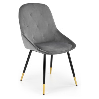 HALMAR K437 jedálenská stolička sivá / čierna