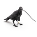 Stolová LED lampa Bird Lamp, čakajúca, čierna