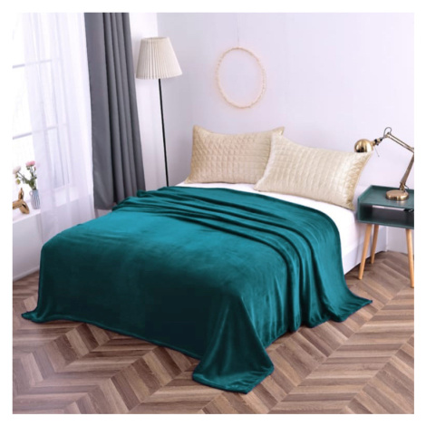 Hrejivá deka Homa vhodná pre alergikov tmavo tyrkysová Homa hrejivá deka vhodná pre alergikov tm Home of Dreams