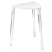 Yannis kúpeľňová stolička 37x43,5x32,3 cm, biela 217202