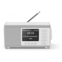 Hama 54241 digitálne rádio DR1000, FM/DAB/DAB+, biele