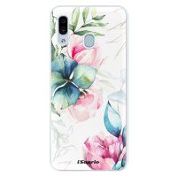 Silikónové puzdro iSaprio - Flower Art 01 - Samsung Galaxy A30