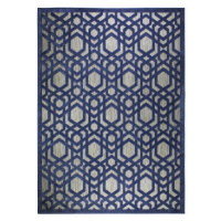 Kusový koberec Piatto Oro Blue – na ven i na doma - 200x290 cm Flair Rugs koberce