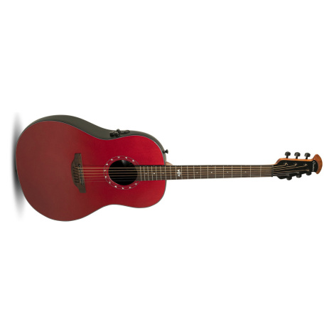 Ovation Pro Series Ultra Mid-Depth Non-Cutaway Vampira Red