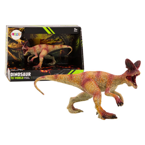 Zberateľská figúrka dinosaurus Dilophosaurus červený 1 ks