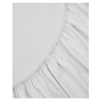 Biela napínacia plachta z bavlneného perkálu 135x200 cm Teia – Kave Home