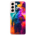 Odolné silikónové puzdro iSaprio - Astronaut in Colors - Samsung Galaxy S22 5G