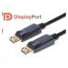 PREMIUMCORD DisplayPort 1.2 pripojovacie káble M/M, pozlátené konektory, 2 m