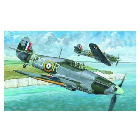 Model Hawker Hurricane MK.IIC 13,6x16,9cm v krabici 25x14,5x4,5cm