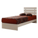Jednolôžková posteľ v prírodnej farbe 120x200 cm Fuga – Kalune Design