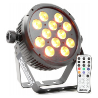 BeamZ LED FlatPAR  BT300 reflektor 12x10W RGBAW-UV