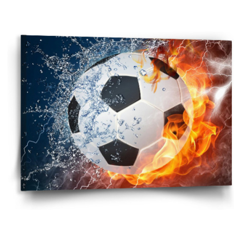 Obraz Futbalová lopta - 90x60 cm