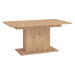 Rozkladací jedálenský stôl stig - dub artisan