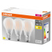 OSRAM LED E27 Base CL A 11W 2 700K matná 3 kusy