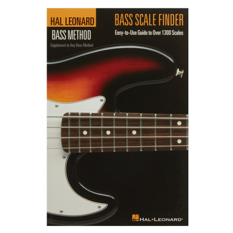 MS Hal Leonard Bass Method Bass Scale Finder 6x9