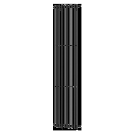 Mexen Tulsa, vykurovacie teleso 1600 x 420 mm, 613 W, čierna, W219-1600-420-00-70