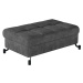 ELTAP POUF LORELLE, DORA 96, DARK GRAY, 27734