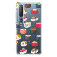 Odolné silikónové puzdro iSaprio - Sushi Pattern - Xiaomi Mi 10 / Mi 10 Pro
