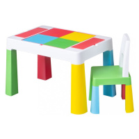 Detská sada stolček a stolička Multifun multicolor