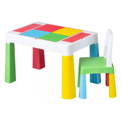 Detská sada stolček a stolička Multifun multicolor TEGA