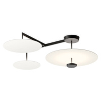 Vibia Flat stropné LED svetlo 4-pl. Ø 55 cm biele