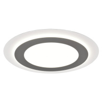 Sconto Stropné LED svietidlo MORGAN 2 biela/čierna