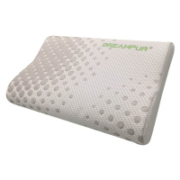 DREAMPUR Anatomický vankúš z latexovej peny DREAMPUR® grey dots profilovaný - 30x50 cm