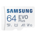 Pamäťová karta Samsung micro SDXC 64GB EVO Plus + SD adapter (MB-MC64KA/EU)