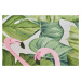 Kusový koberec Flair 105614 Tropical Flamingo Multicolored – na von aj na doma Rozmery kobercov: