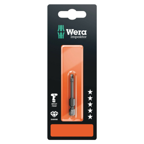 WERA Bity Impaktor Robertson R2 x 50 mm