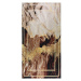 Hnedo-krémový umývateľný koberec 120x180 cm - Vitaus
