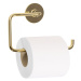 Držiak na toaletný papier Simple zlatý