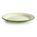 Smaltovaný tanier so zeleným okrajom 26 cm - Ibili - Ibili