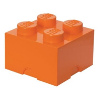 LEGO® úložný box 4 - oranžová 250 x 250 x 180 mm