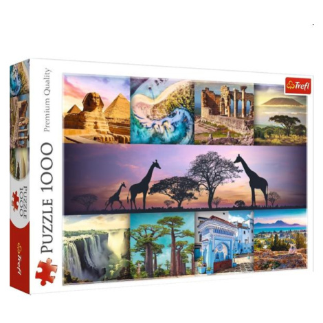 Trefl Puzzle 1000 - Koláž - Afrika