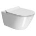 GSI - KUBE X závesná WC misa, Swirlflush, 36x55cm, biela ExtraGlaze 941511