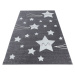 Dětský kusový koberec Kids 610 grey - 80x150 cm Ayyildiz koberce