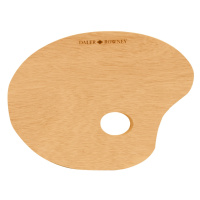 DALER-ROWNEY - Drevená paleta oválna 18x24 cm