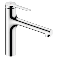 Hansgrohe Zesis M33, drezová batéria 160, s výsuvnou spŕškou, sBox lite, chrómová, HAN-74804000